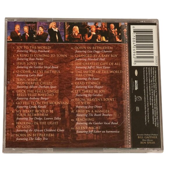 Bill Gloria Gaither Christmas In South Africa CD Featuring Homecoming Friends - Picture 2 of 6